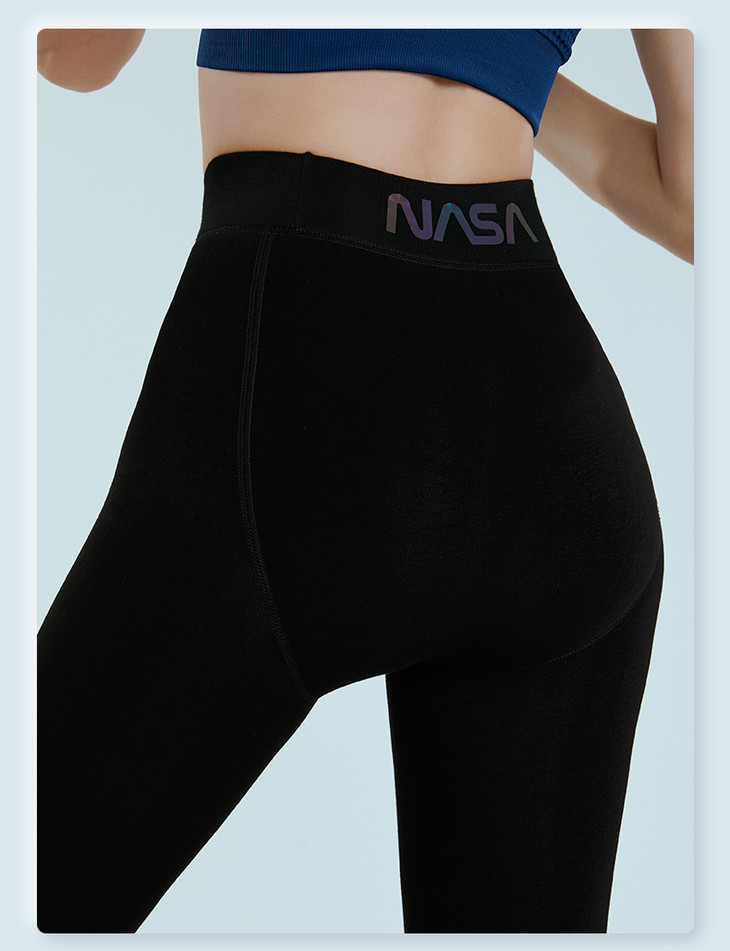 【两件立减20】nasa联名铜纤维热力裤 气凝胶发热裤 保暖舒适高弹不