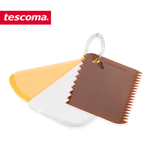 捷克进口/tescoma  DELICIA系列 蛋糕奶油抹刀 锯齿刀三件套 商品图1