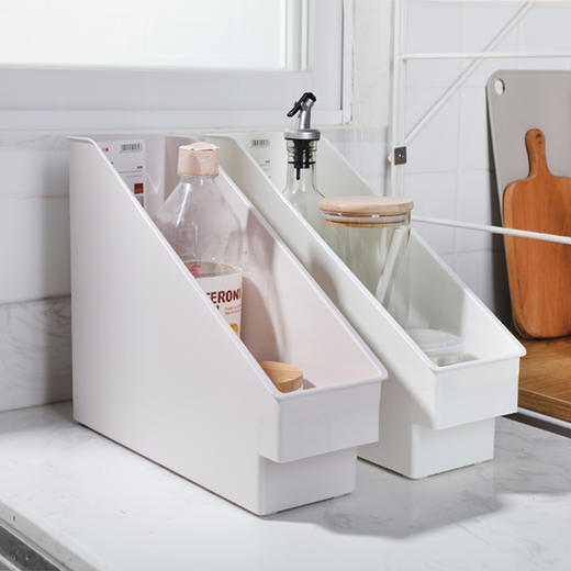 厨房锅具收纳斜角带轮多功能置物箱 商品图2