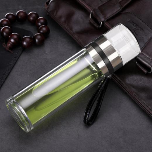 双层玻璃茶水分离杯 泡茶杯水杯子男女便携随手杯创意过滤泡茶师3.260 商品图3