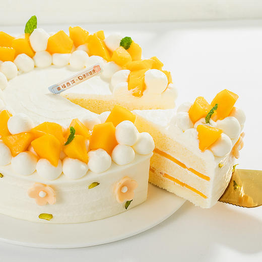 【0添加蔗糖无脂肪】动物奶油 0添加蔗糖 2磅轻盈花涧蛋糕（赣州）1230 商品图4