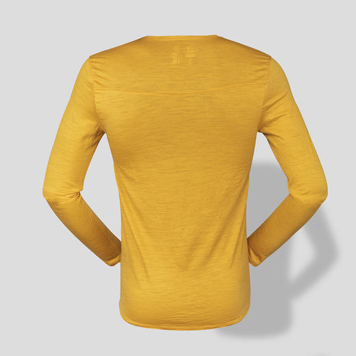 优极UG 男女款美丽诺羊毛长袖T恤 商品图7
