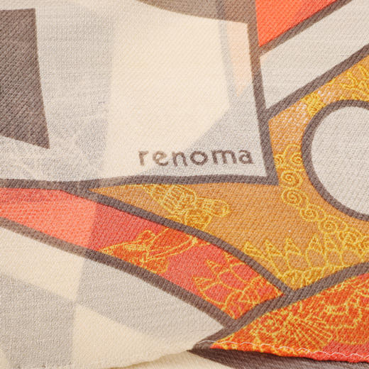 法国品牌renoma 出口韩国 羊毛桑蚕丝时尚围巾 商品图5