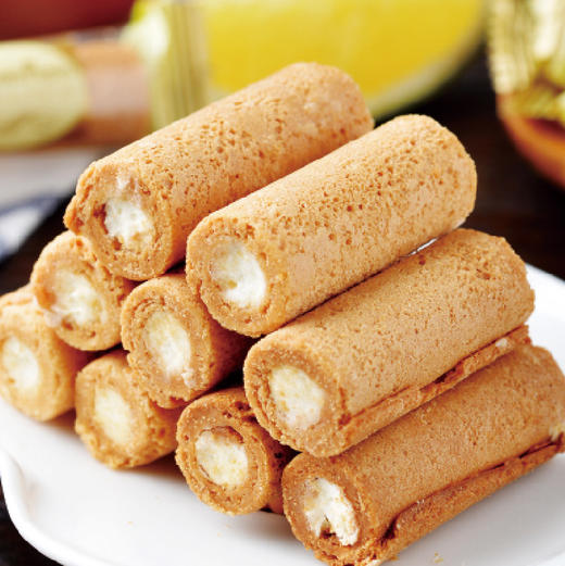 星七牌奶油味夹心小蛋卷63g