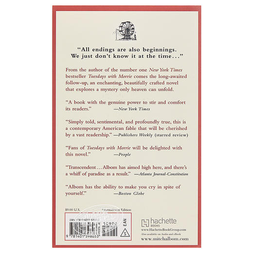 【中商原版】你在天堂里遇见的五个人英文版 Five People You Meet in Heaven 商品图2