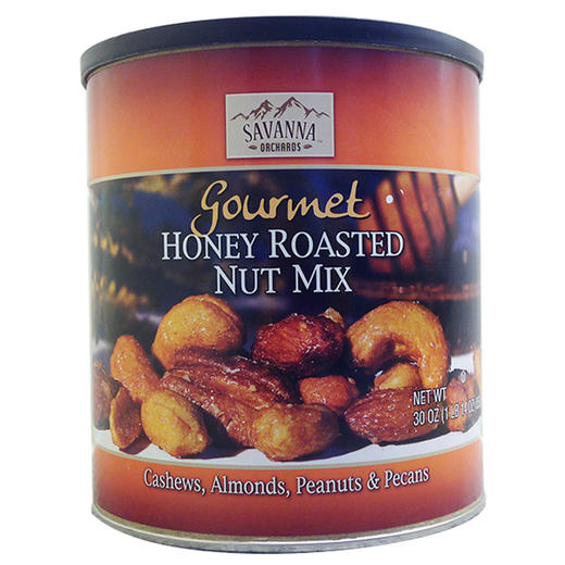 【包邮】美国kirkland savanna混合蜂蜜坚果仁橙色850g 腰果碧根果扁桃仁花生 商品图5