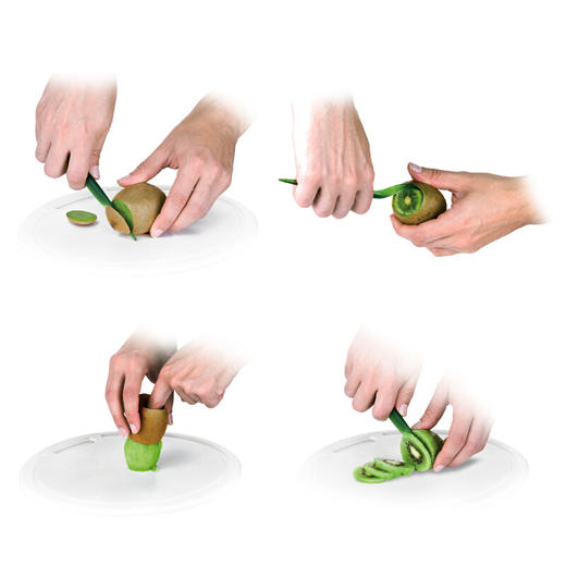 捷克进口/tescoma 奇异果削皮器 创意猕猴桃去皮工具 挖猕猴桃削切片器 商品图5