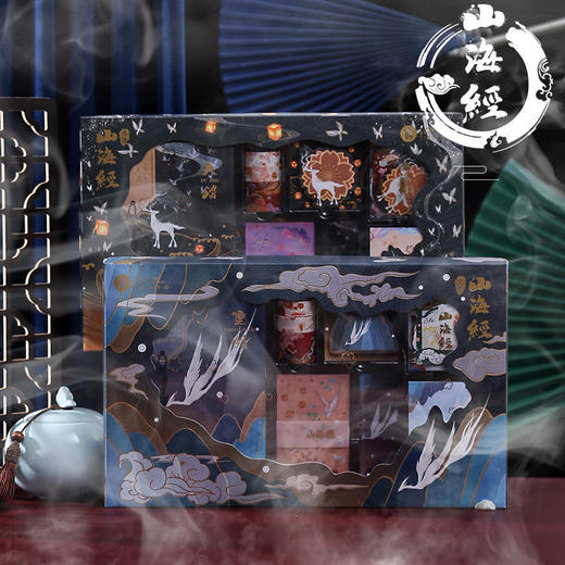 古风全景灯箱手账本礼盒 笔记本套装过节礼物 商品图8