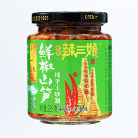 辣三娘牌鲜椒山笋258g/瓶