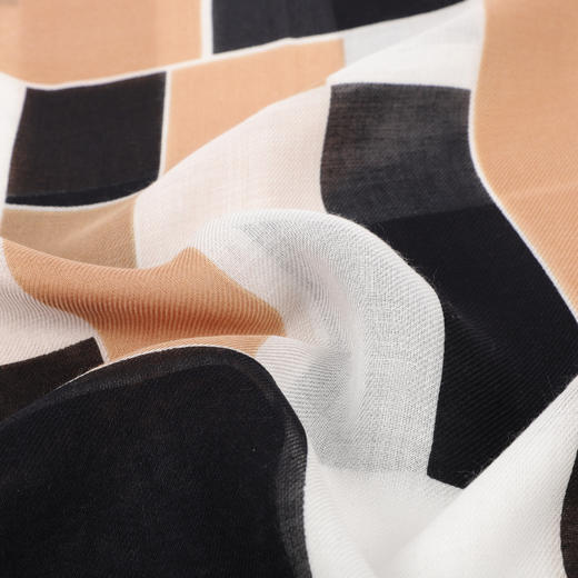 ANNE.KLEIN品牌 出口韩国 羊毛莫代尔时尚围巾 商品图3