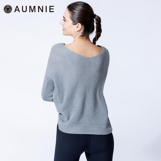 露背打结针织毛衣 / KNOTTED OPEN BACK SWEATER 商品图3