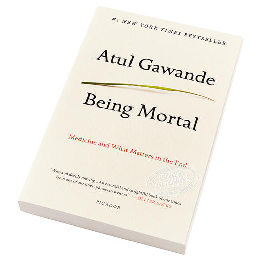 预售 【中商原版】最好的告别：关于衰老与死亡，你必须知道的常识 英文原版 Being Mortal: Medicine and What Matters in the End 商品图1