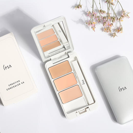 IPSA/茵芙莎三色遮瑕膏/创意遮瑕膏4.5g 遮盖雀斑痘印【CDF】 商品图0