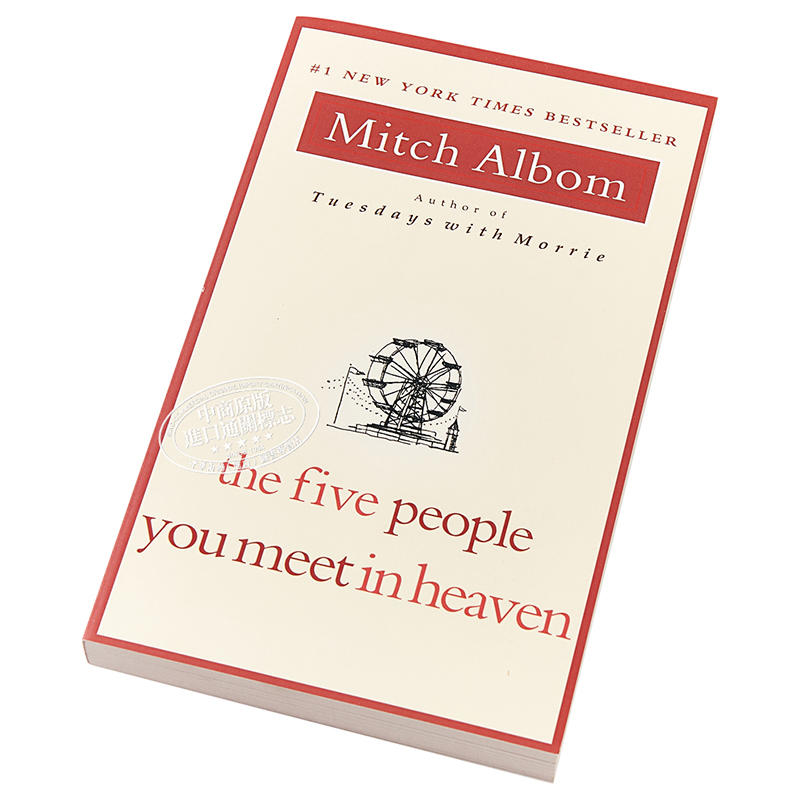 【中商原版】你在天堂里遇见的五个人英文版 five people you meet in