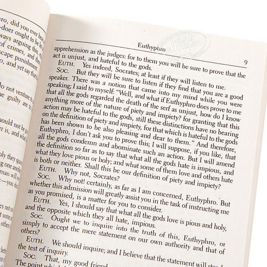 中商原版 苏格拉底的审判和处死英文原版the Trial And Death Of Socrates Four Dialogues Dover Thrift Editions Plato 中商进口商城