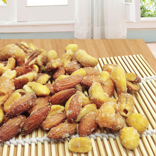 【包邮】美国kirkland savanna混合蜂蜜坚果仁橙色850g 腰果碧根果扁桃仁花生 商品图4