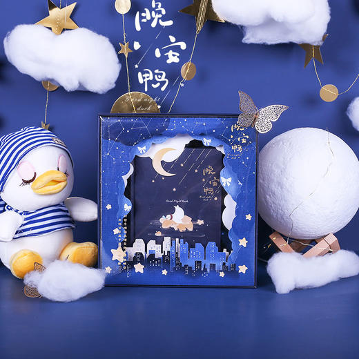 古风全景灯箱手账本礼盒 笔记本套装过节礼物 商品图6