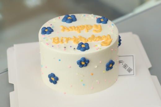 4寸紫色小花朵 商品图1