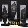 水晶奖杯定制创意奖杯授权牌奖牌定制刻字定做荣誉牌匾公司员工奖 商品缩略图1