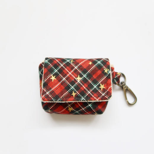 HUJI祤集Snap收纳包插画格纹星月 商品图0