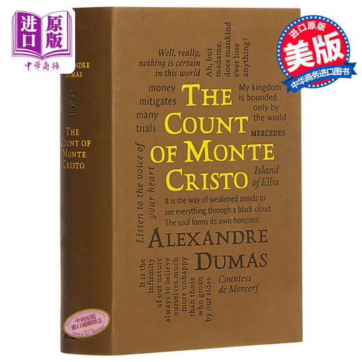 【中商原版】Count of Monte Cristo 英文原版 肯特伯维：基督山伯爵 Alexandre Dumas 商品图1