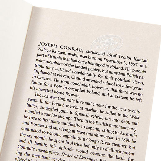 黑暗的心英文原版英文版小说 Heart of Darkness Joseph Conrad 约瑟夫康拉德 商品图3