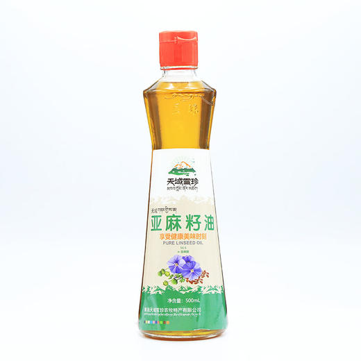 （珍滋味）果洛天域雪珍牌亚麻籽油500ml 商品图0