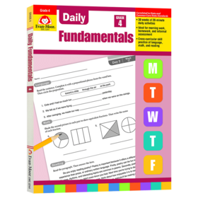 每日练习系列 基础综合练习四年级 完整版 英文原版 Daily Fundamentals Grade 4 Teacher Edition 美国加州小学英语教辅