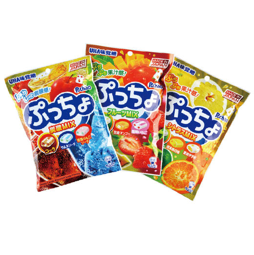 悠哈普超水果味什锦软糖90g 商品图1