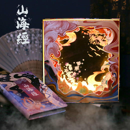 古风全景灯箱手账本礼盒 笔记本套装过节礼物 商品图4