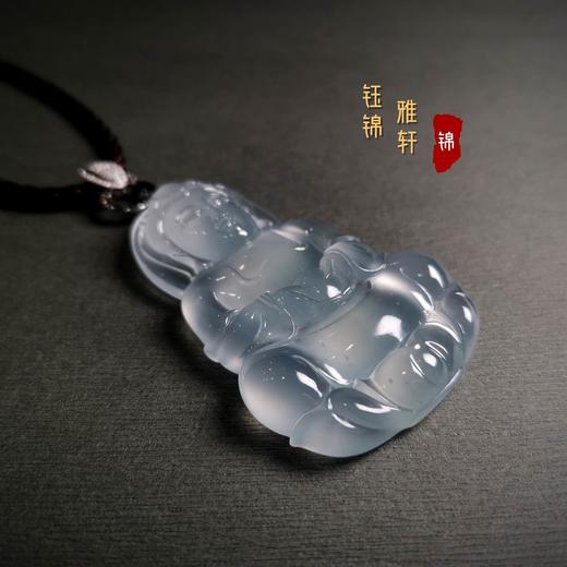 翡翠玻璃种观音挂件 商品图4