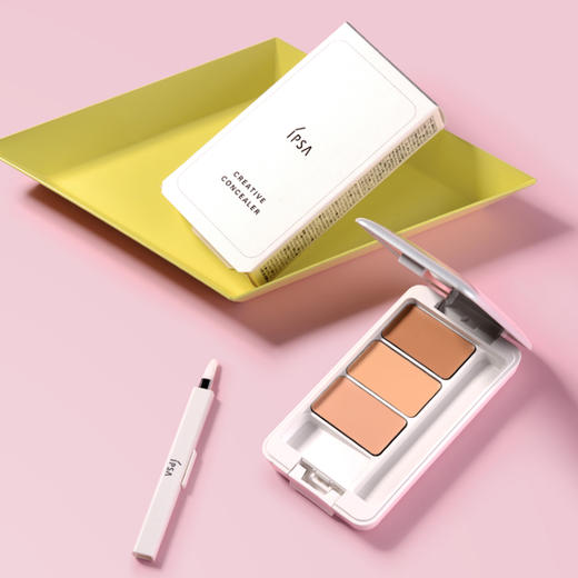 IPSA/茵芙莎三色遮瑕膏/创意遮瑕膏4.5g 遮盖雀斑痘印【CDF】 商品图1