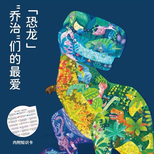 TOI图益艺术拼图异形动物儿童益智玩具恐龙送礼礼盒男孩8-9-10岁 商品图4