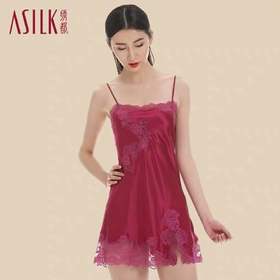 8F  ASILK绣都   桑蚕丝中吊裙