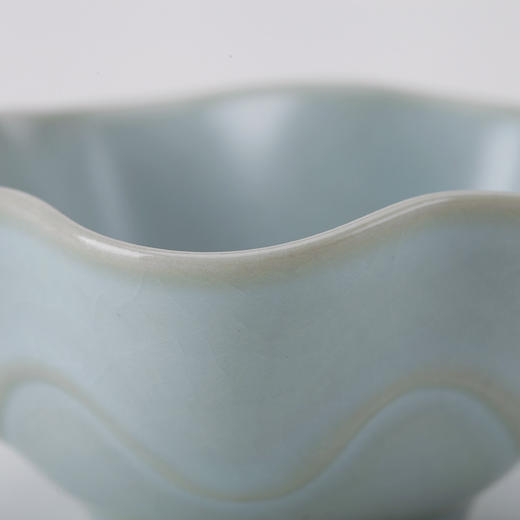 东道汝窑｜6入喜妍个人杯（月白/天青/粉青）颜色随机 商品图3