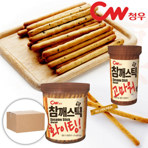 青佑迷你芝麻饼干85g청우미니참깨과자85g 商品图2