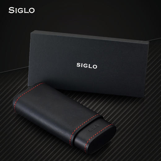 Siglo Stitches Leather Cigar Case世纪雪茄皮套 便携雪茄盒 商品图3