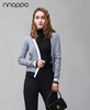 nnappa撞色边针织外套7199 商品缩略图0