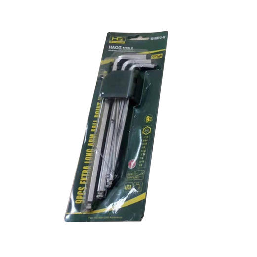 豪工特长球头内六角9件套/PC（英制） 商品图0