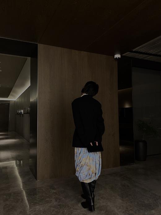 HIDEMI小羊皮女鞋经典小方头方跟长靴 商品图4