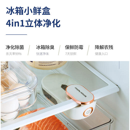 【morphyrichards摩飞】冰箱除味器臭氧除臭空气净化器卫士 MR2060 商品图3