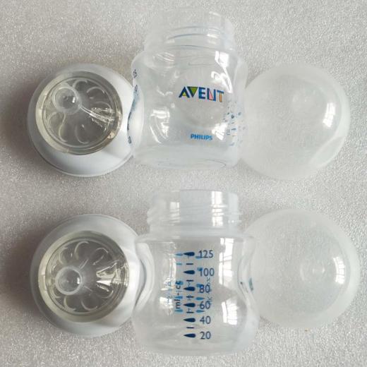 新安怡 宽口径自然原生PP奶瓶4安士125毫升 对装SCF690/27 商品图1