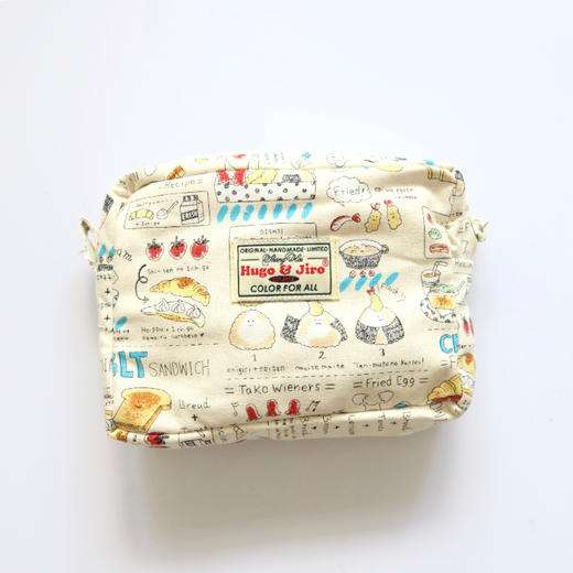 HUJI祤集Motley收纳包插画便当便当 商品图2