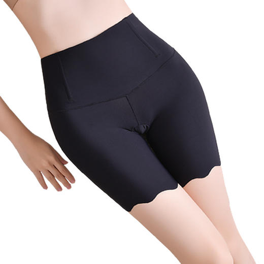 高腰收腹安全裤防走光 美体塑身裤冰丝无痕打底裤女 产后收腹裤薄 商品图4