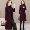 YX-XYKL-88103冬季新款韩版时尚气质修身显瘦羊毛呢子大衣 商品缩略图0