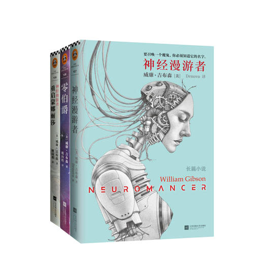 神经漫游者三部曲 套装全三册 威廉吉布森 著 DENOVO 姚向辉 译 外国文学科幻小说书籍 商品图0