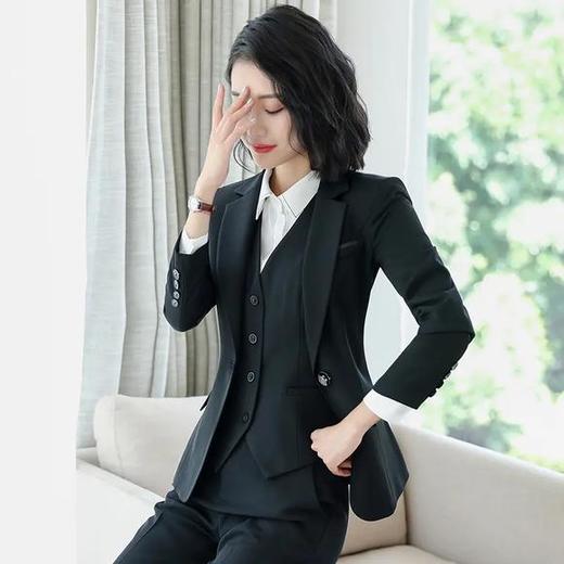 新款OL，职业套装女士西装四件套套装XZ-1105 商品图1