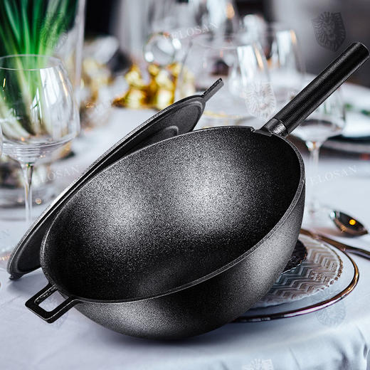 velosan德国进口铸铁锅32cm赠送硅胶手套开锅两件套a2040012111100018