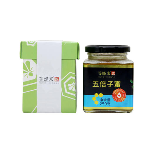 【五倍子蜜】等蜂来天然五倍子蜜250g，药材蜂蜜，天然成熟蜂蜜 商品图0