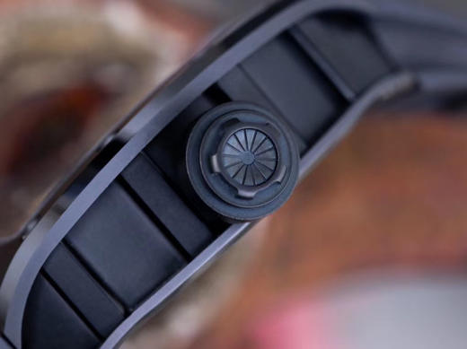 JB理查德·mi勒RM52-01真陀飞轮，男士腕表，橡胶表带，透底，陀飞轮机芯。 商品图9